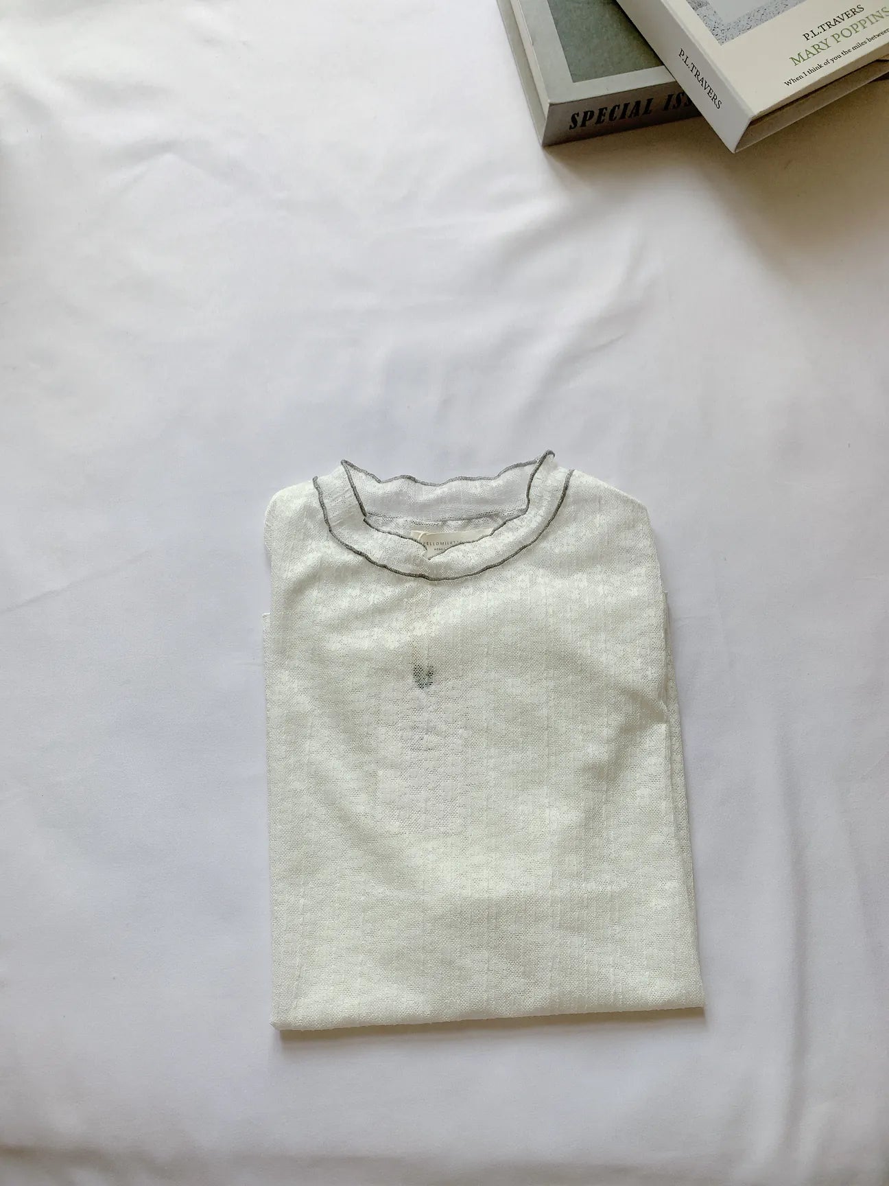 HELLO MILK TEE-85256 質感小衫