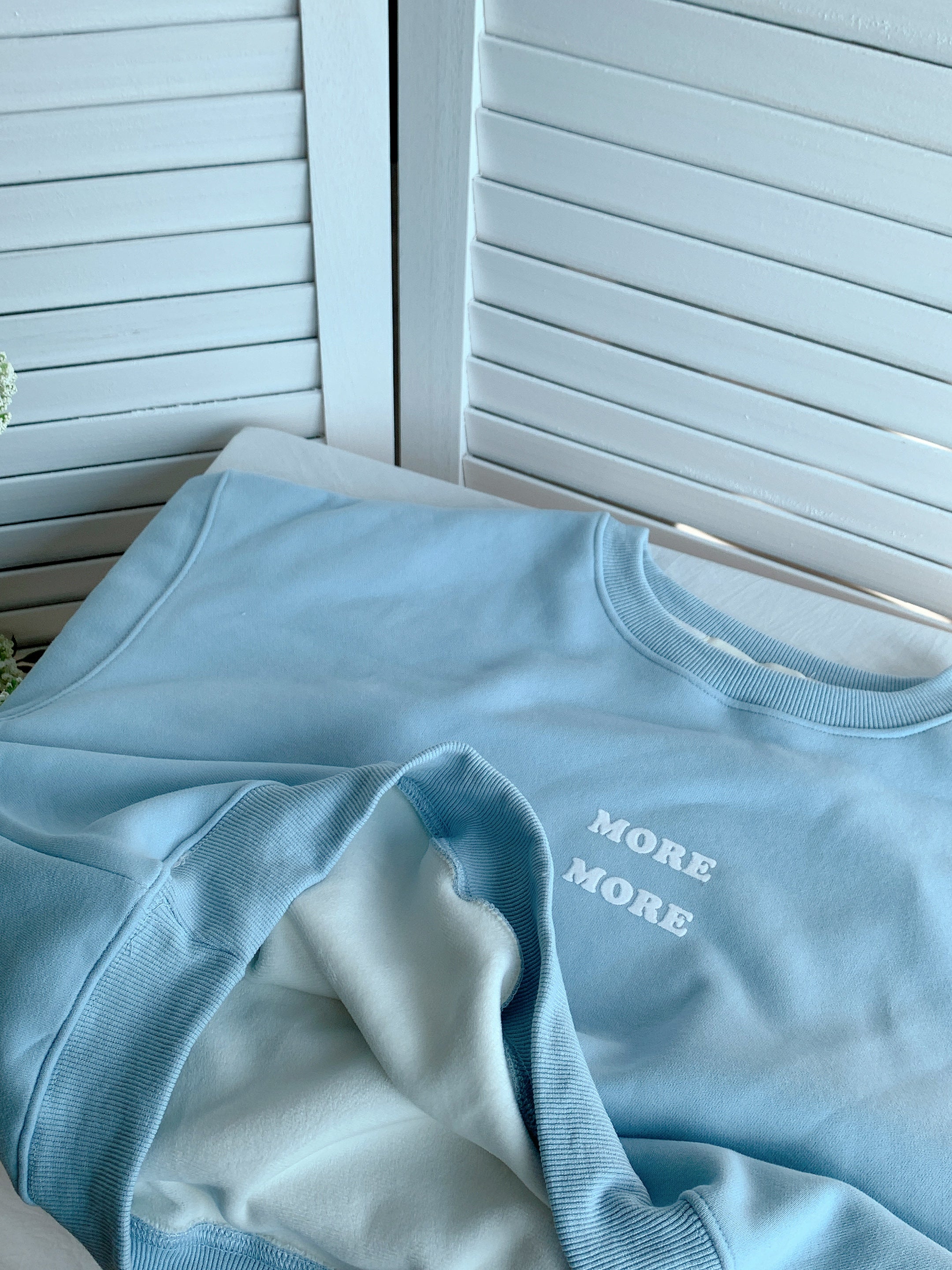 HELLO MILK TEE- 85884 圓領衛衣