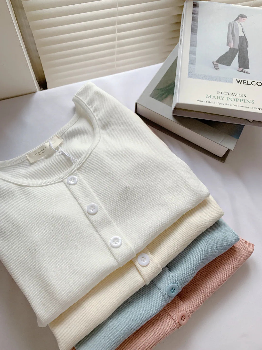 HELLO MILK TEE- 85382 圓領短袖