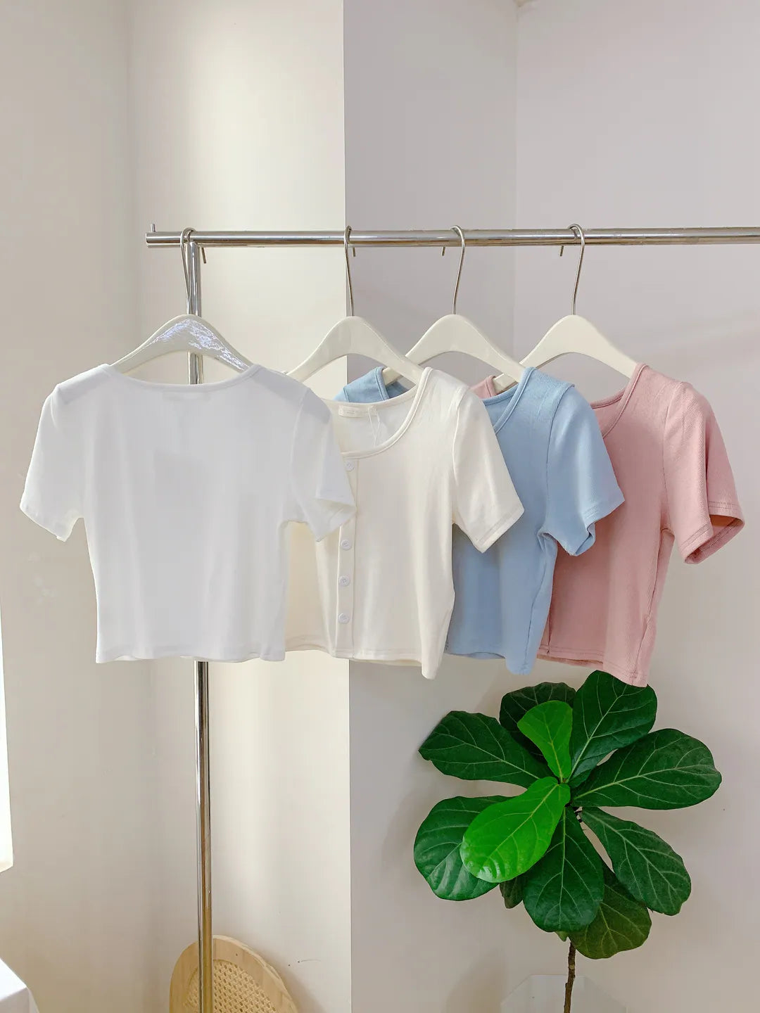 HELLO MILK TEE- 85382 圓領短袖