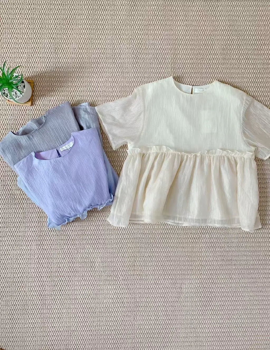 HELLO MILK TEE- 85264 韓系小衫