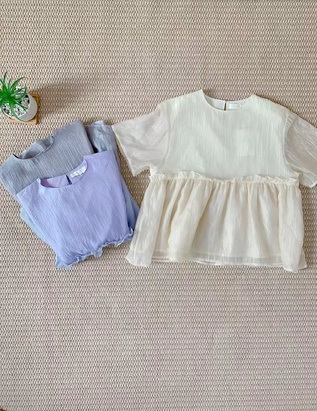 HELLO MILK TEE- 85264 韓系小衫