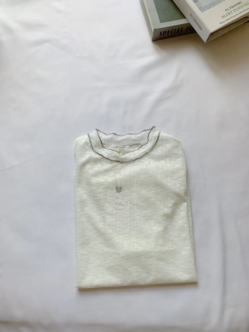 HELLO MILK TEE-85256 質感小衫