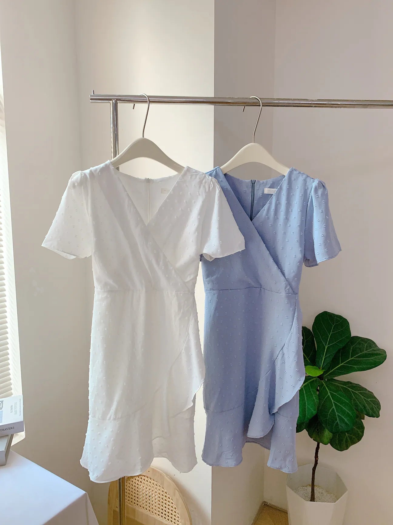HELLO MILK TEE- 85327 質感連衣裙