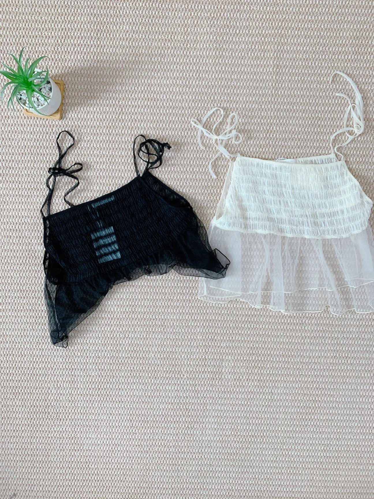 HELLO MILK TEE- 85306 吊帶背心
