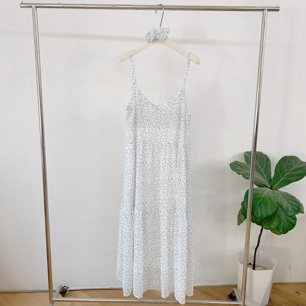 HELLO MILK TEE- 84758 吊帶裙