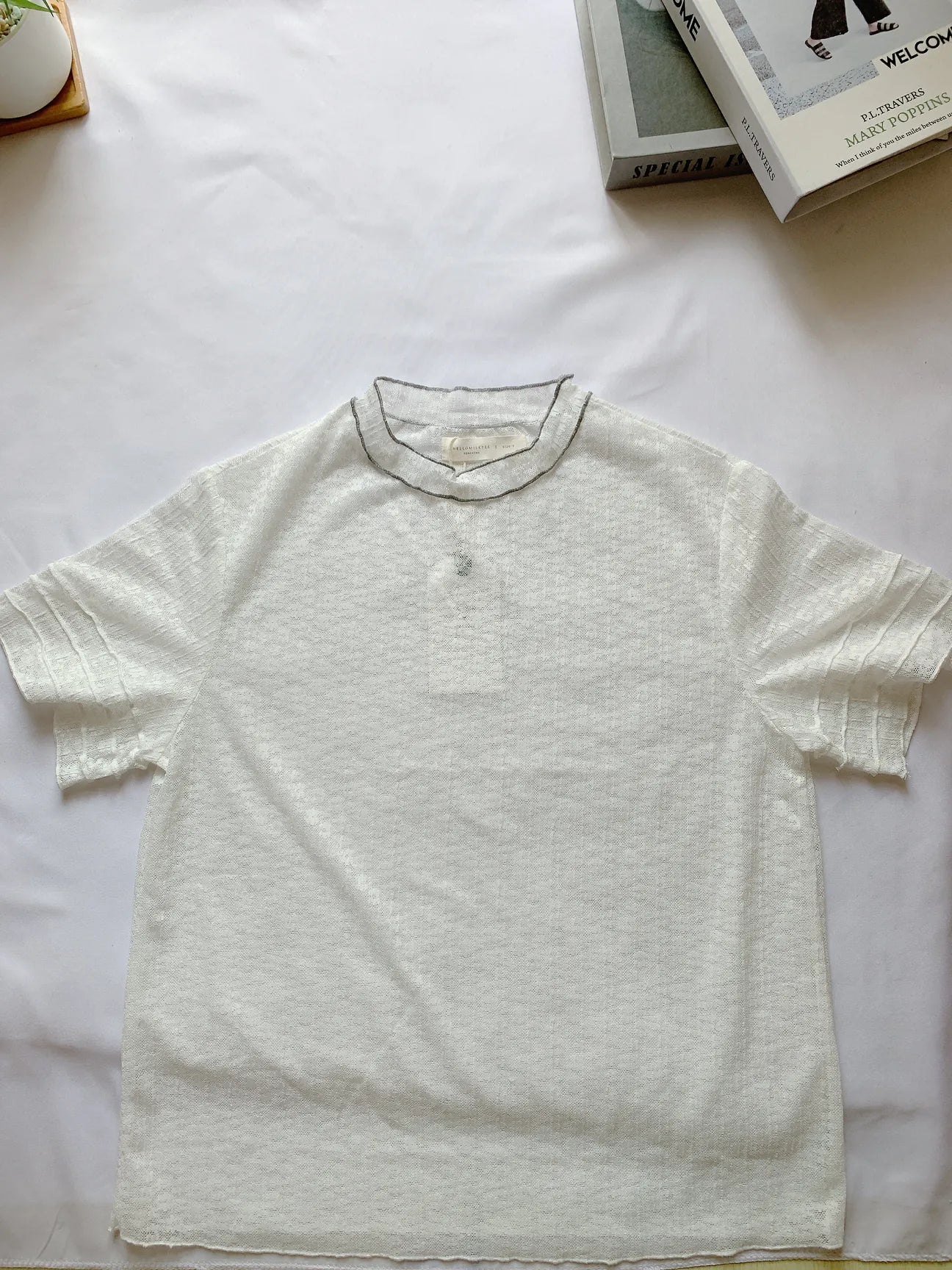 HELLO MILK TEE-85256 質感小衫