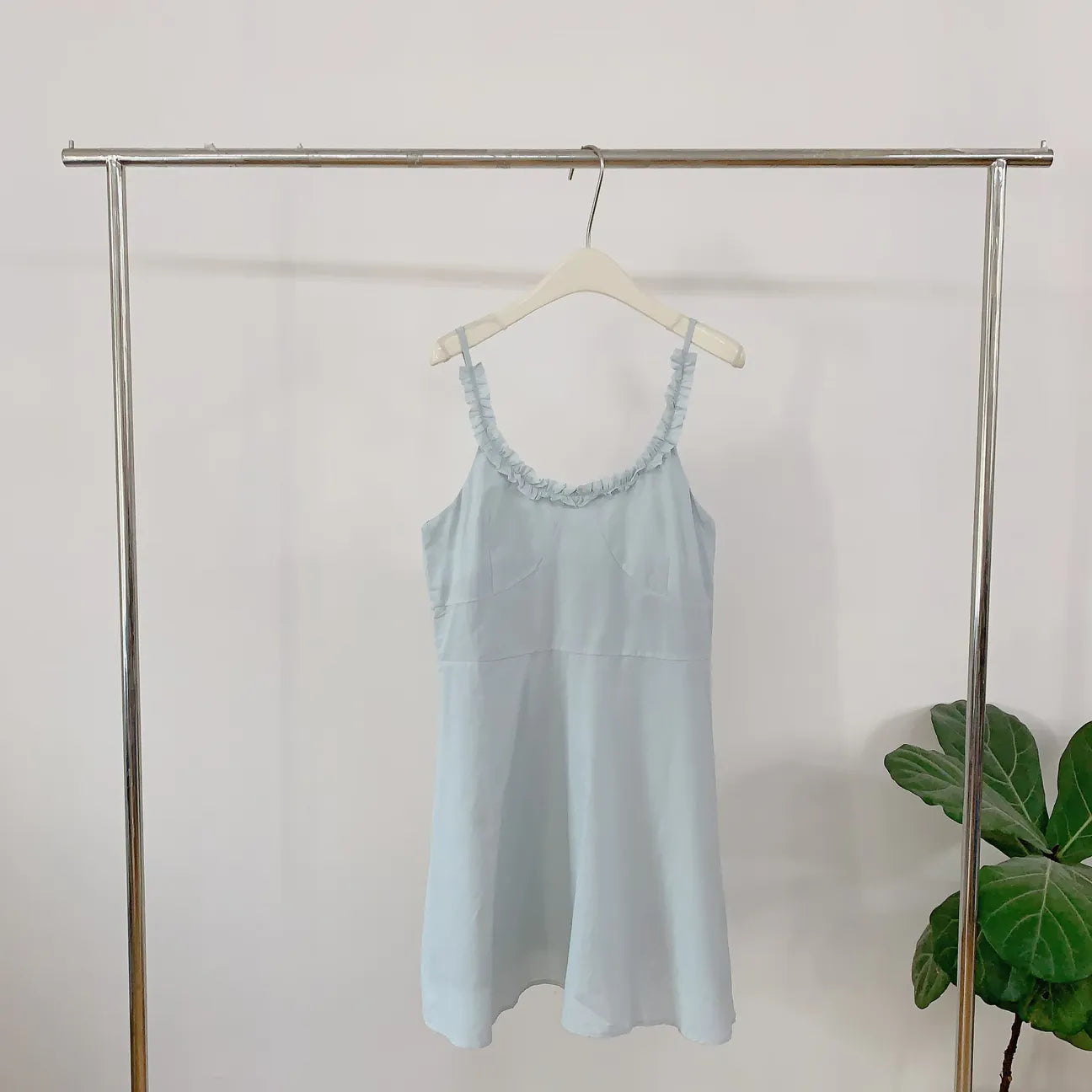 HELLO MILK TEE- 84753 吊帶連衣裙