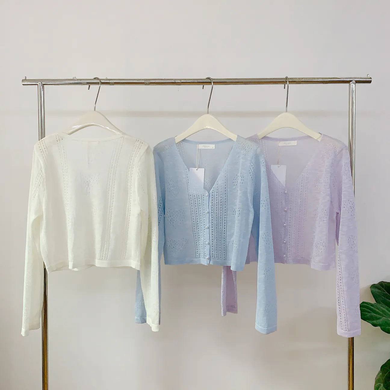 HELLO MILK TEE- 84919 簡約針織衫