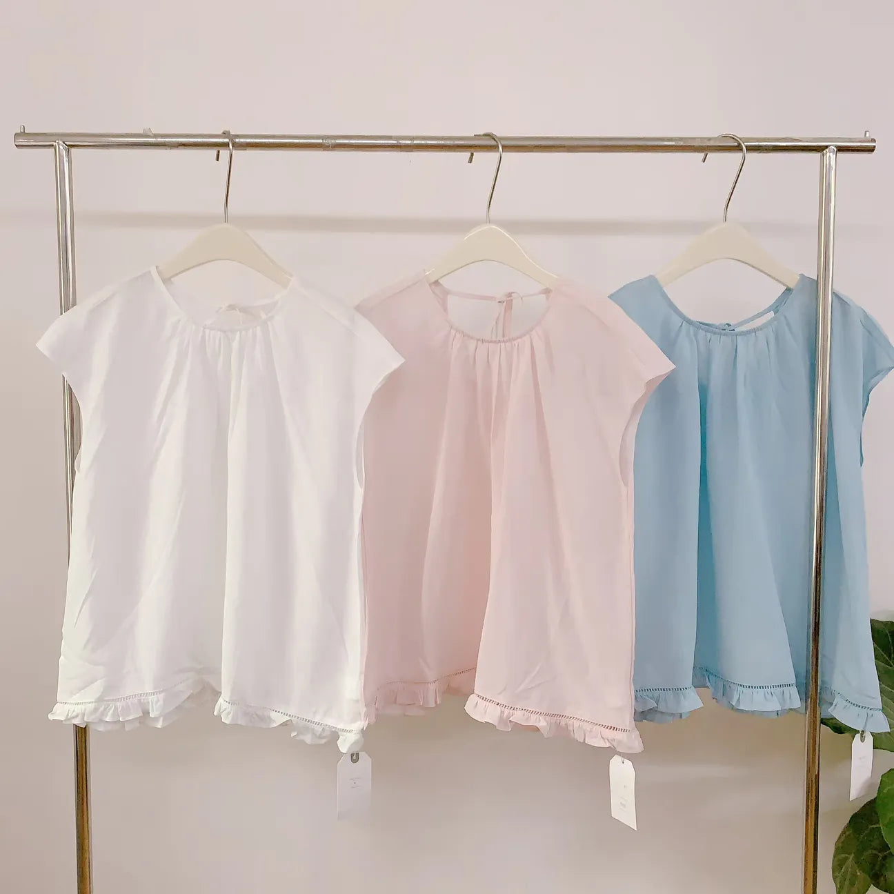 HELLO MILK TEE- 85067 天麻小衫