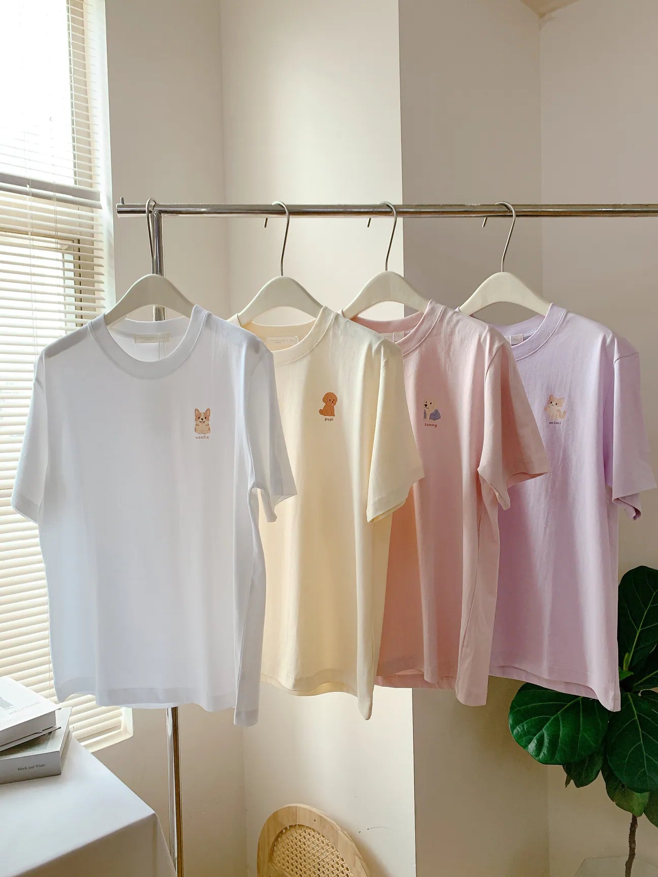 HELLO MILK TEE- 57013 印花短袖