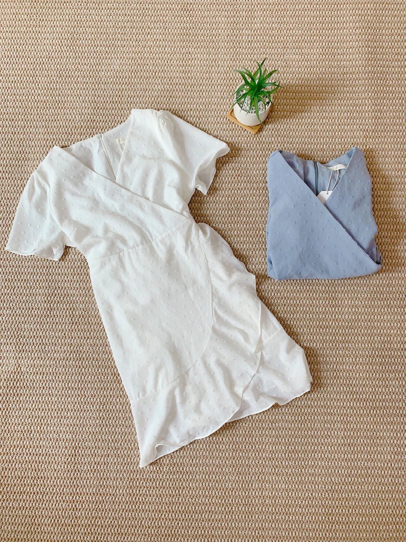HELLO MILK TEE- 85327 質感連衣裙