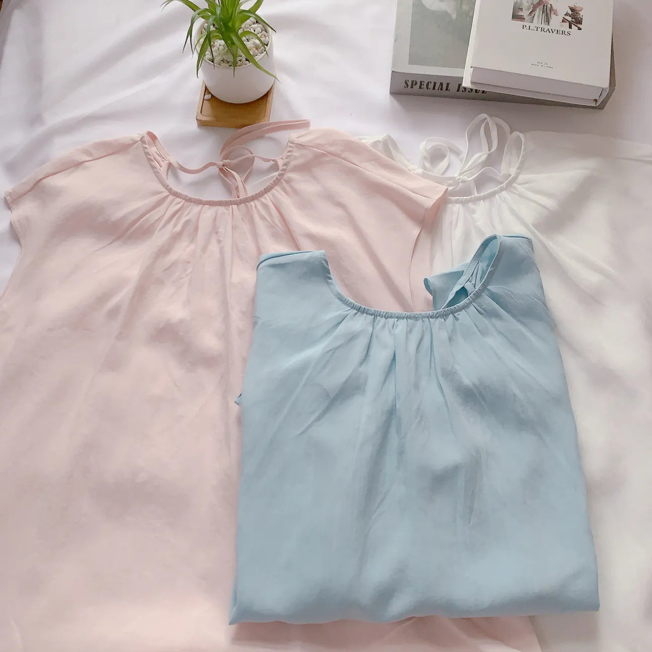 HELLO MILK TEE- 85067 天麻小衫