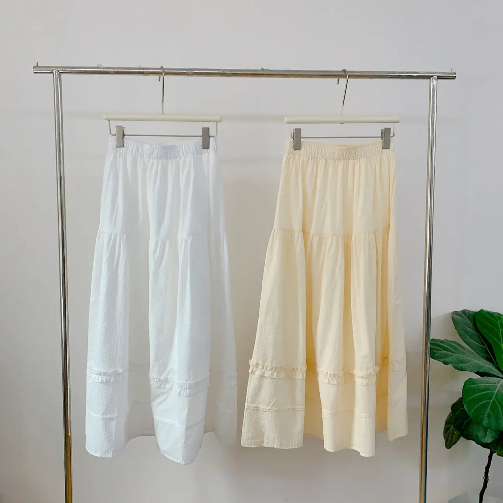 HELLO MILK TEE- 84915 百搭半裙