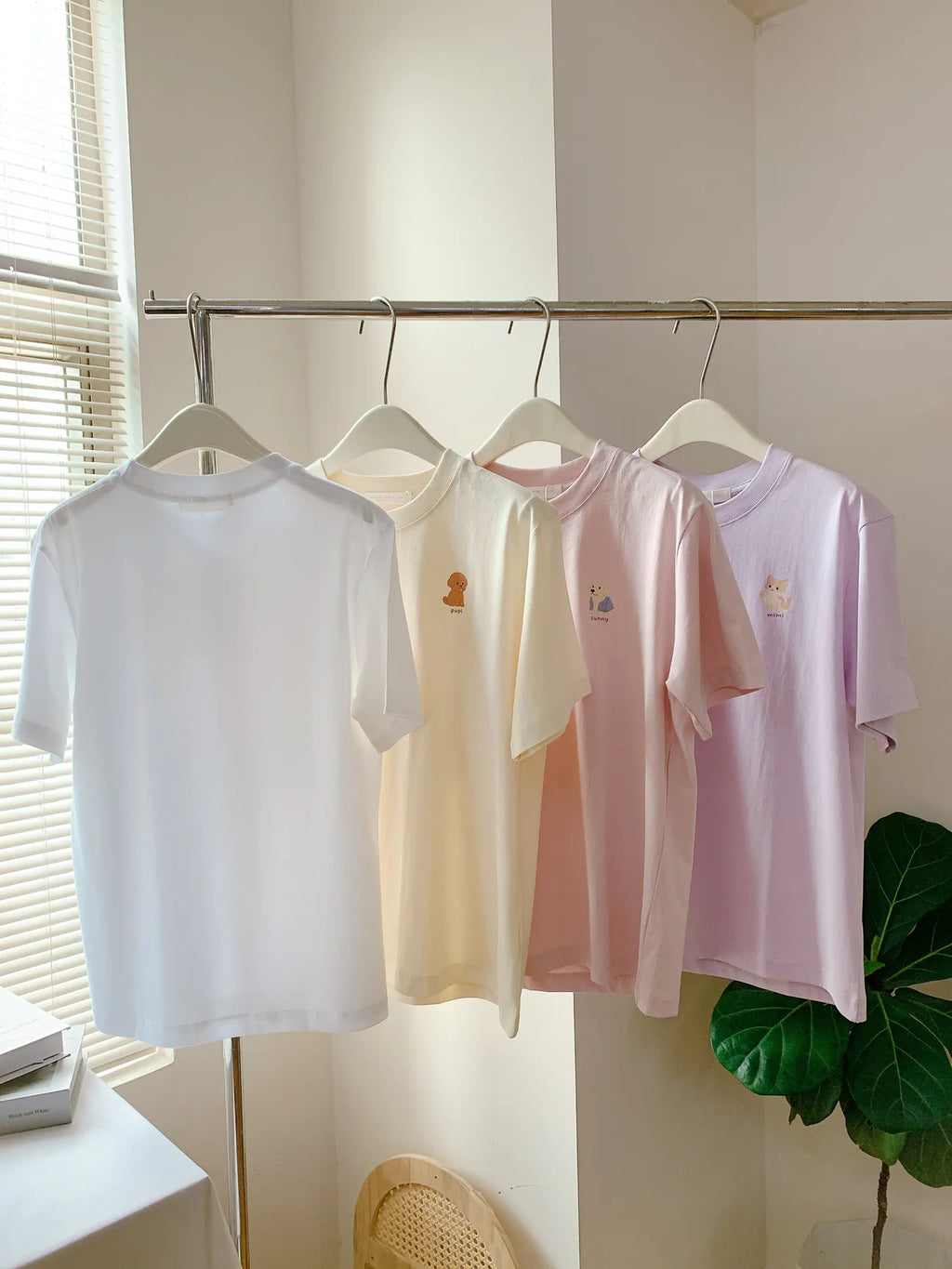 HELLO MILK TEE- 57013 印花短袖