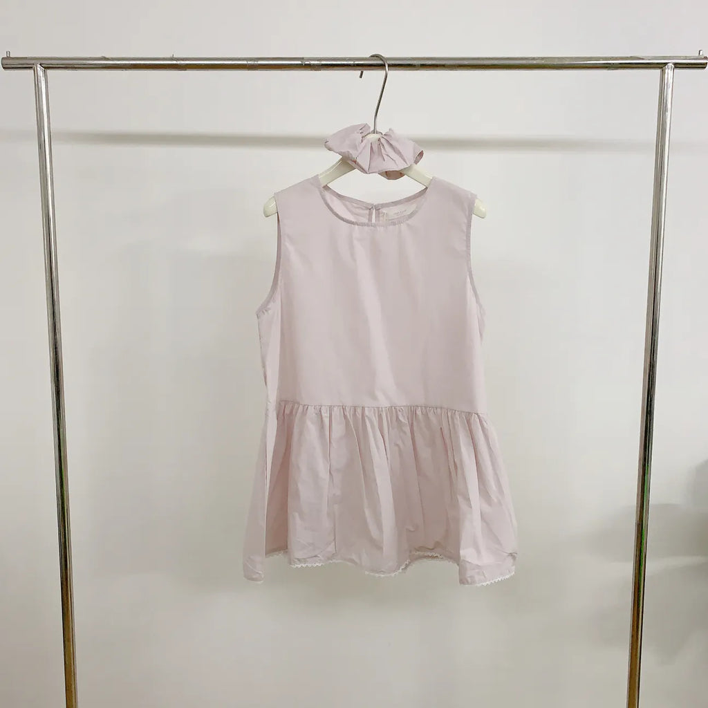 HELLO MILK TEE- 84653 背心上衣 白色