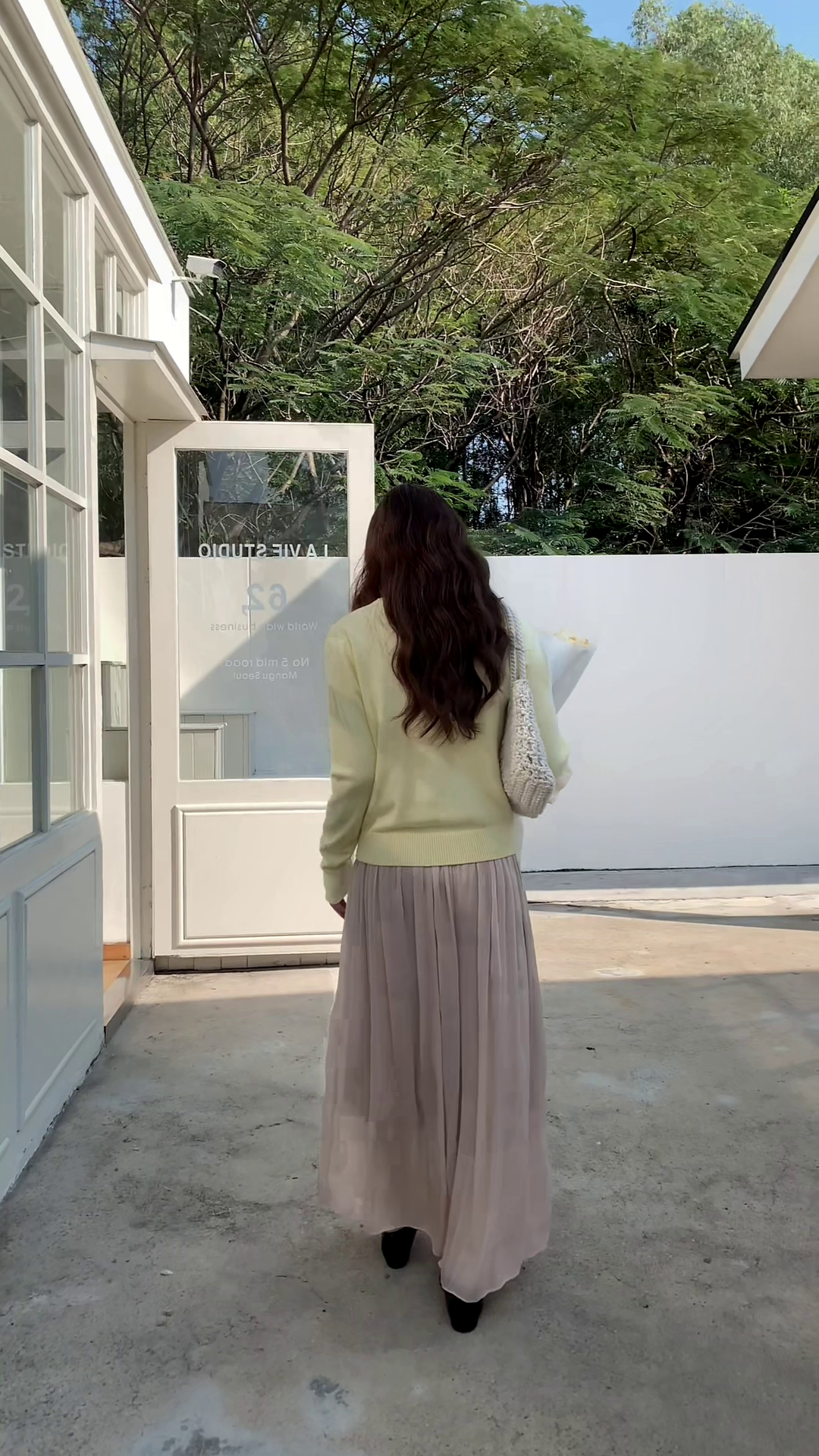 HELLO MILK TEE- 86052 氣質長褲