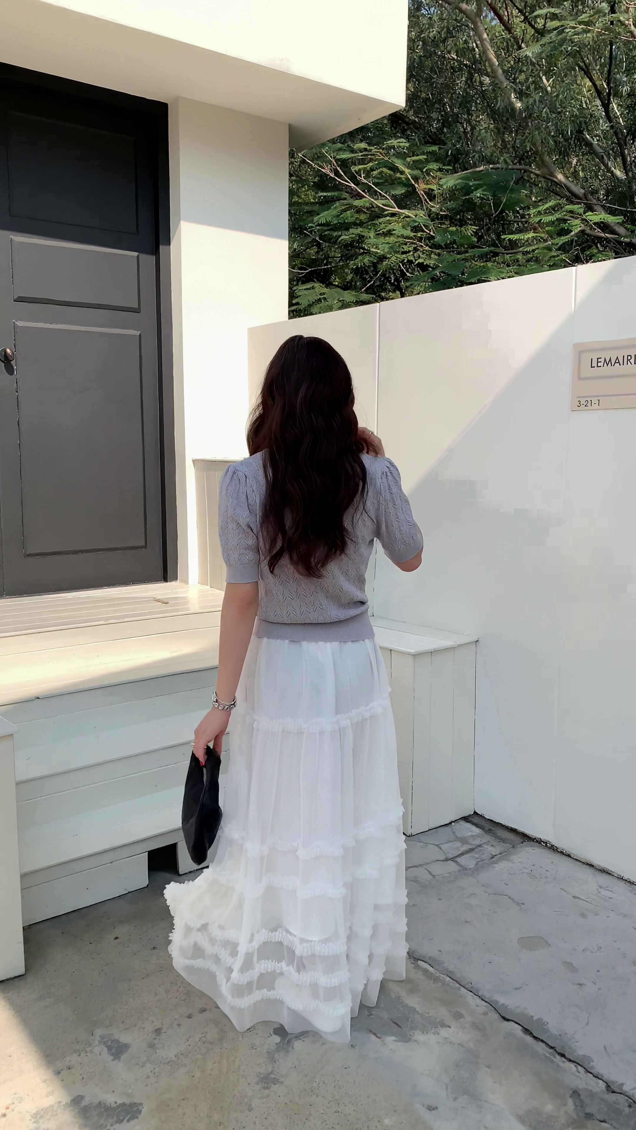 HELLO MILK TEE- 85989 圓領上衣