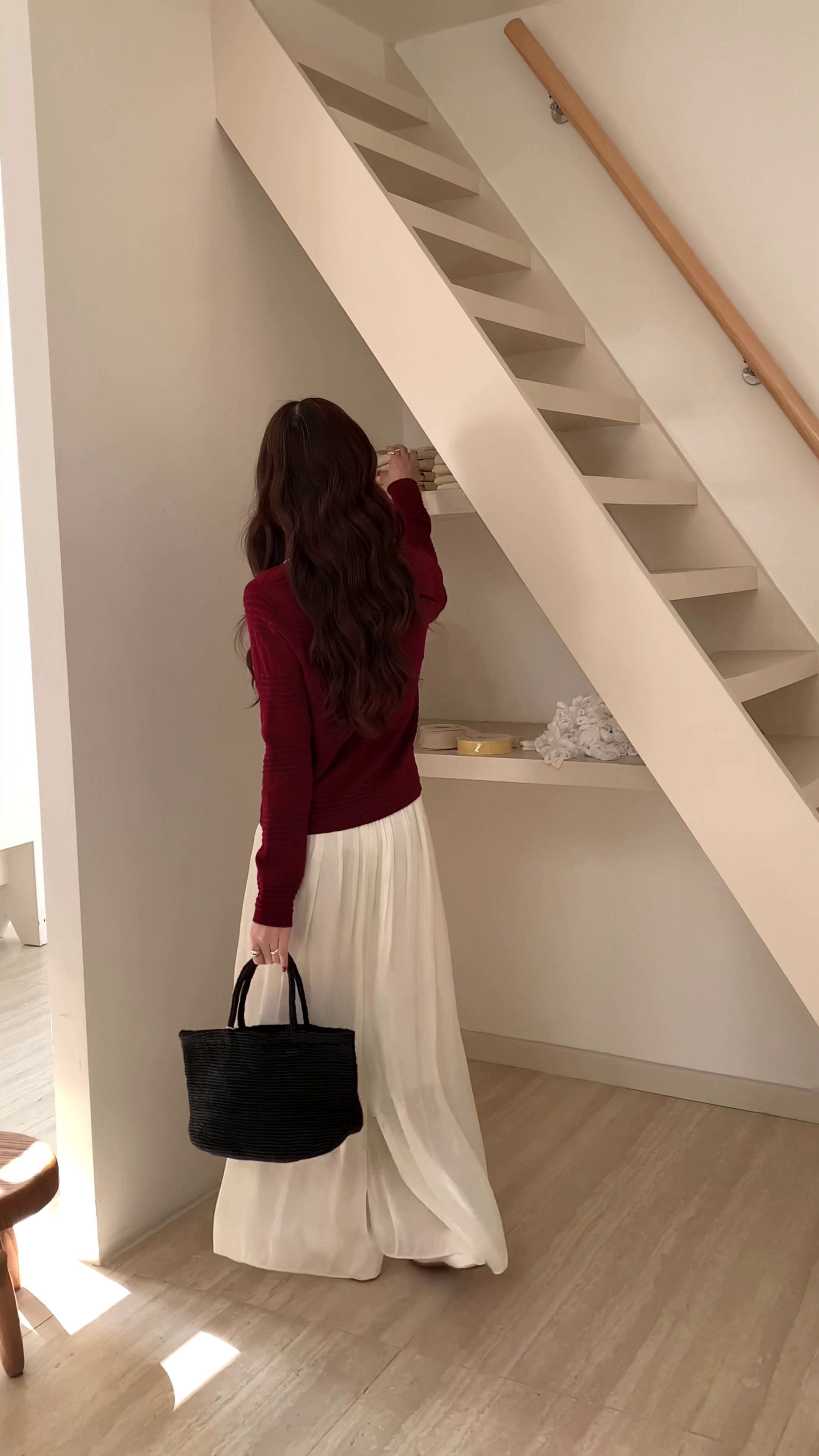 HELLO MILK TEE- 86052 氣質長褲