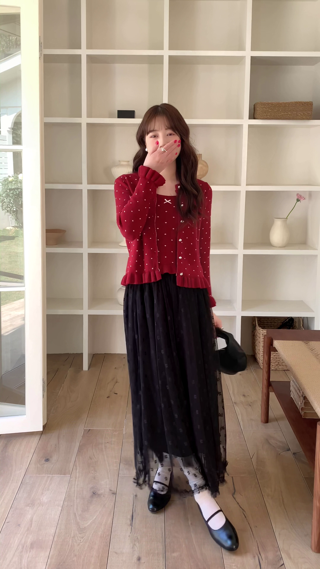 HELLO MILK TEE- 85982 吊帶背心衫