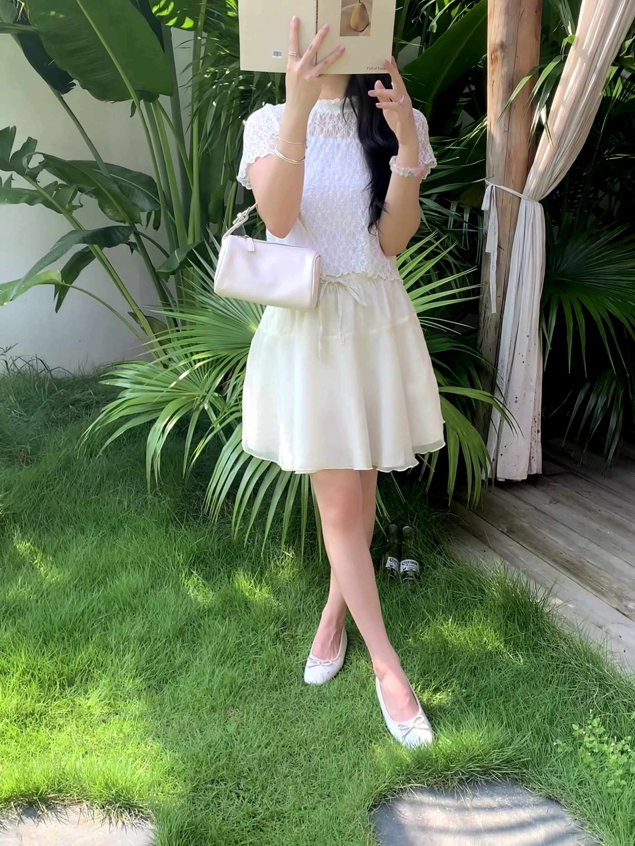 HELLO MILK TEE- 86717   簡約套裝