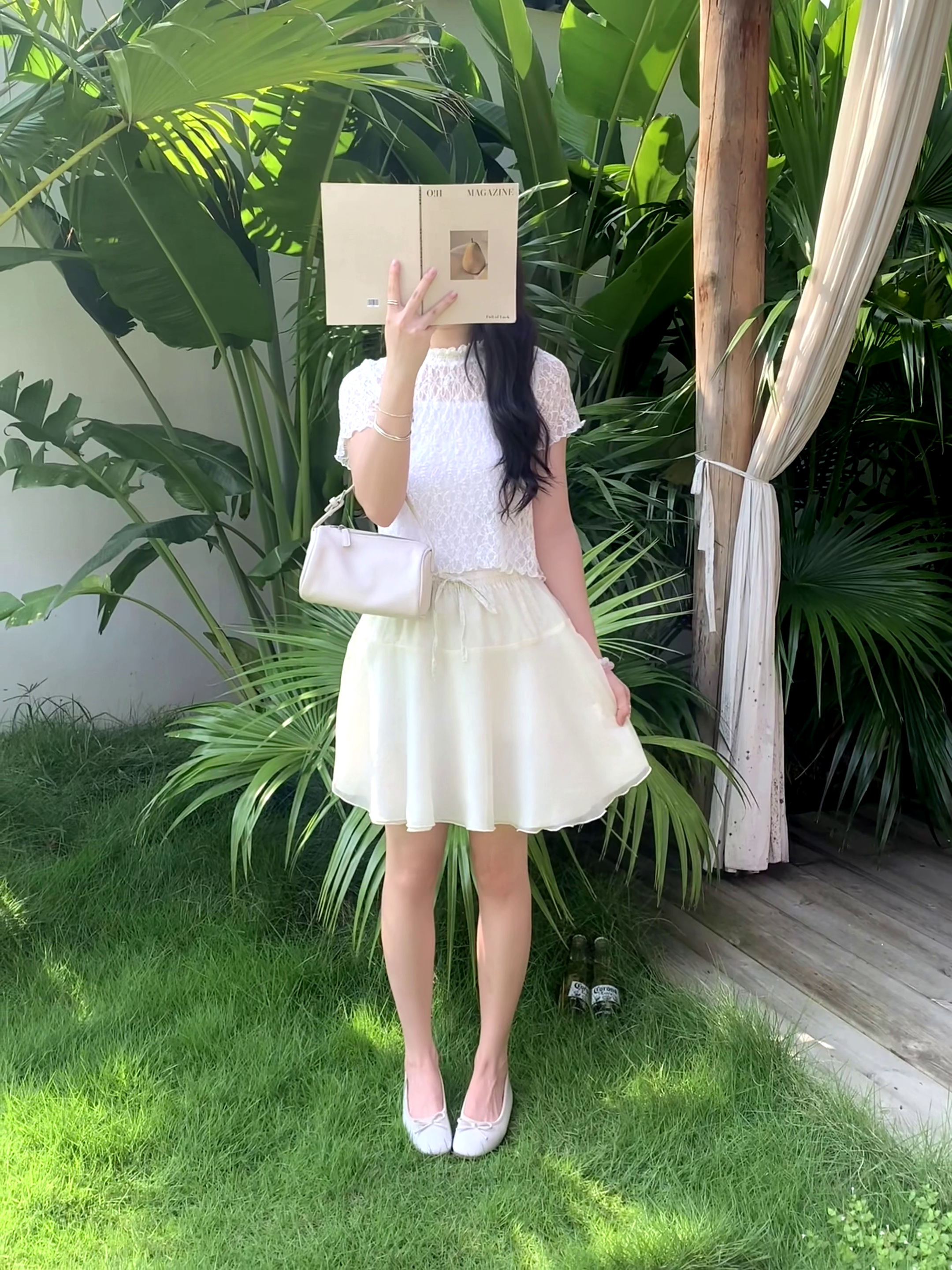 HELLO MILK TEE- 86717   簡約套裝