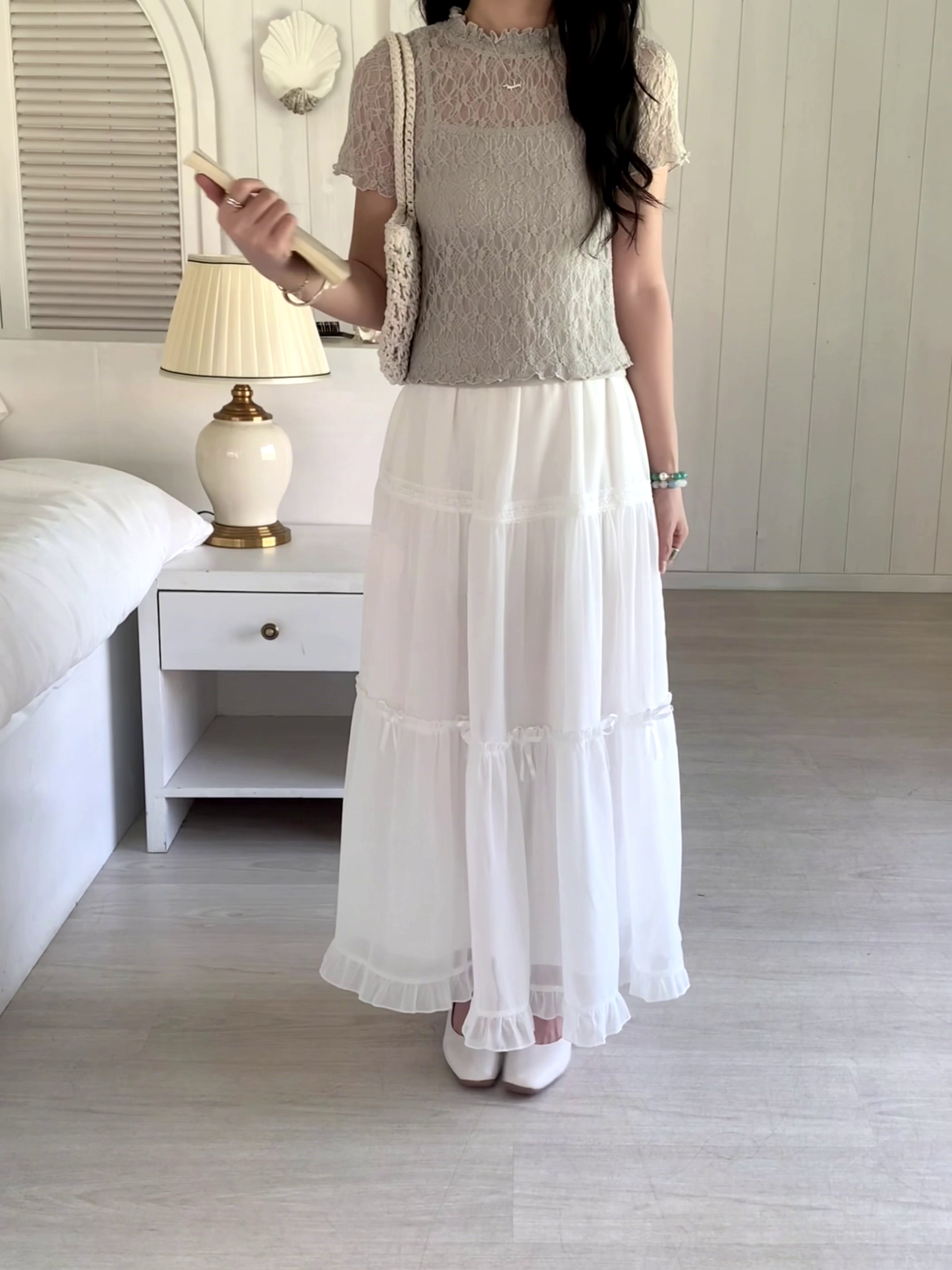 HELLO MILK TEE- 86717   簡約套裝