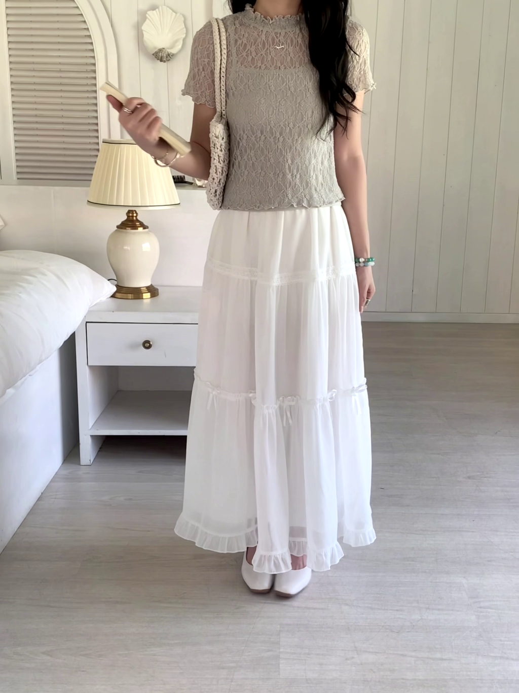 HELLO MILK TEE- 86717   簡約套裝