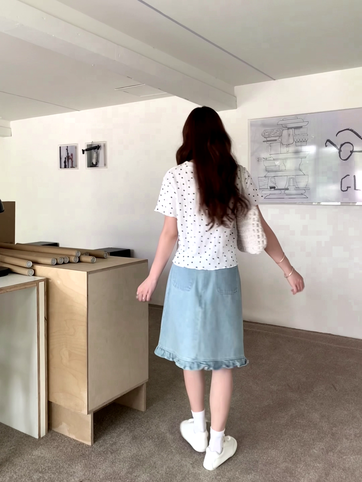 HELLO MILK TEE- 86692   簡約短袖衫