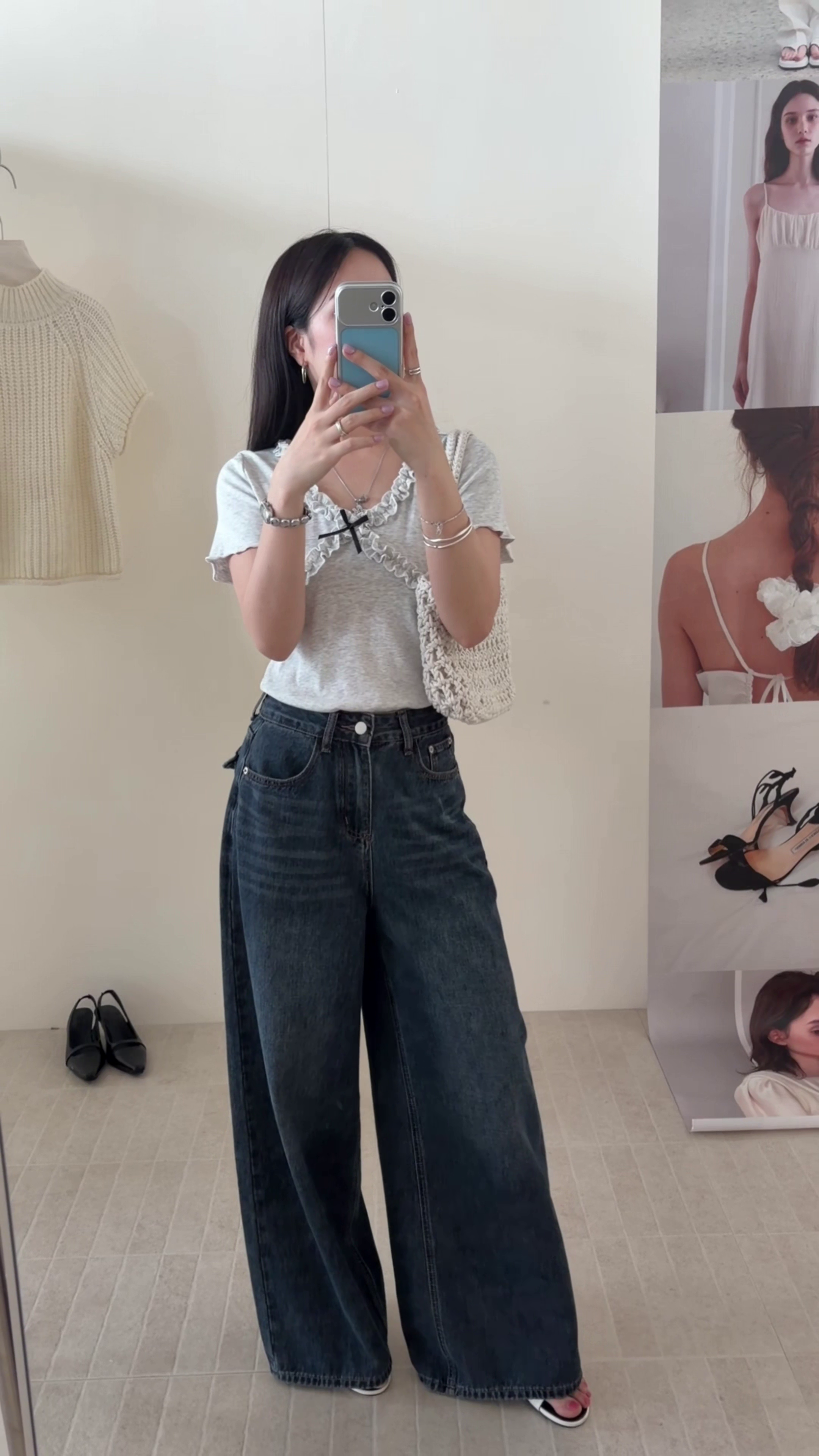 HELLO MILK TEE- 86746   設計感小衫