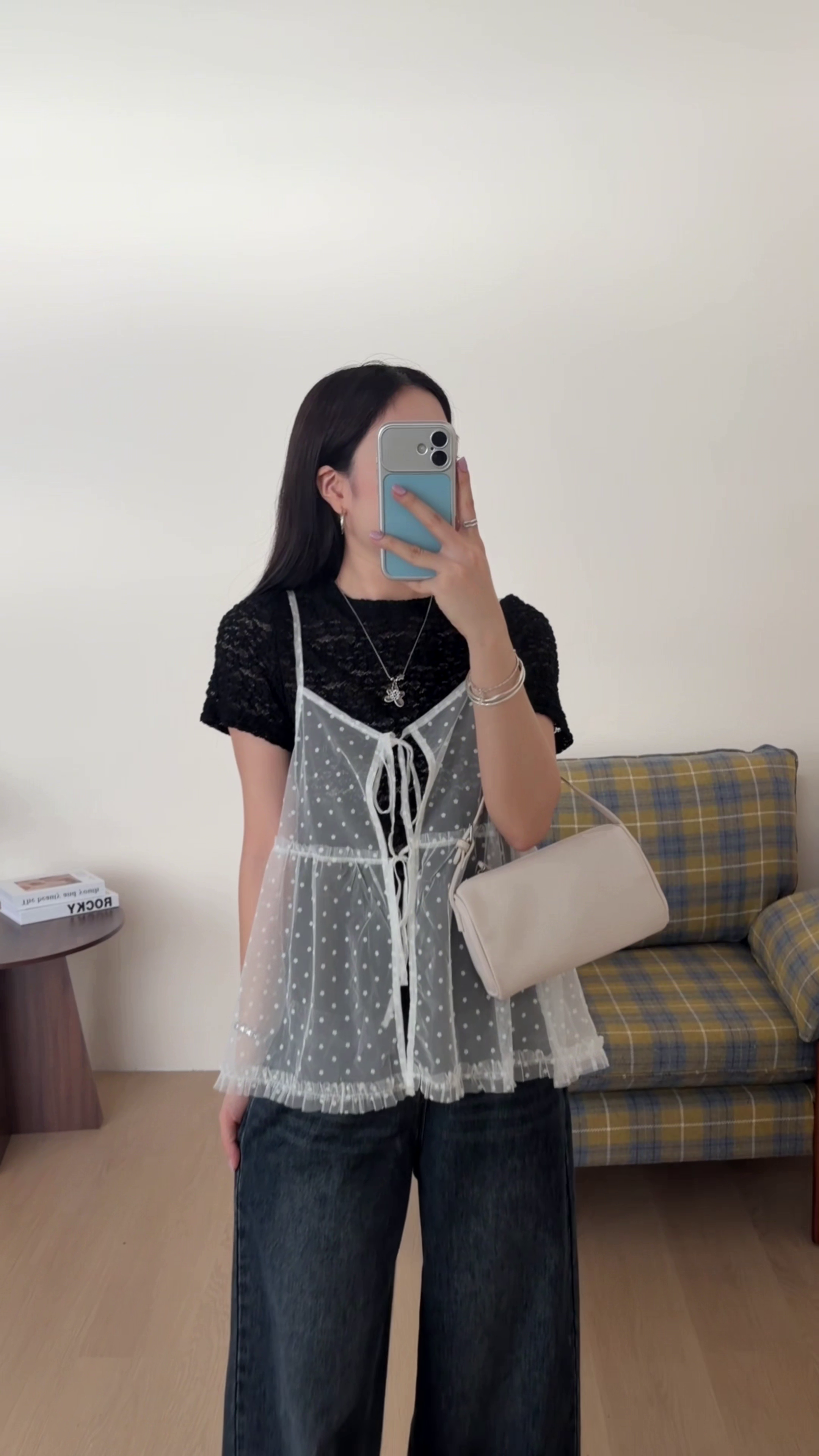 HELLO MILK TEE- 86728   圓領上衣