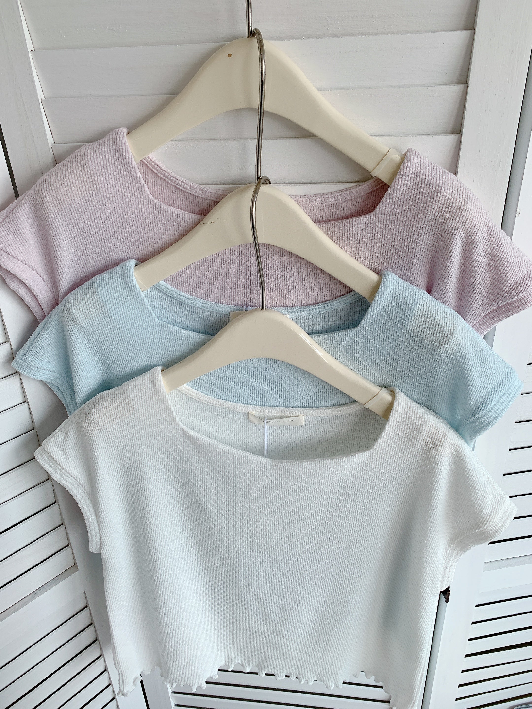 HELLO MILK TEE- 85344 簡約短袖