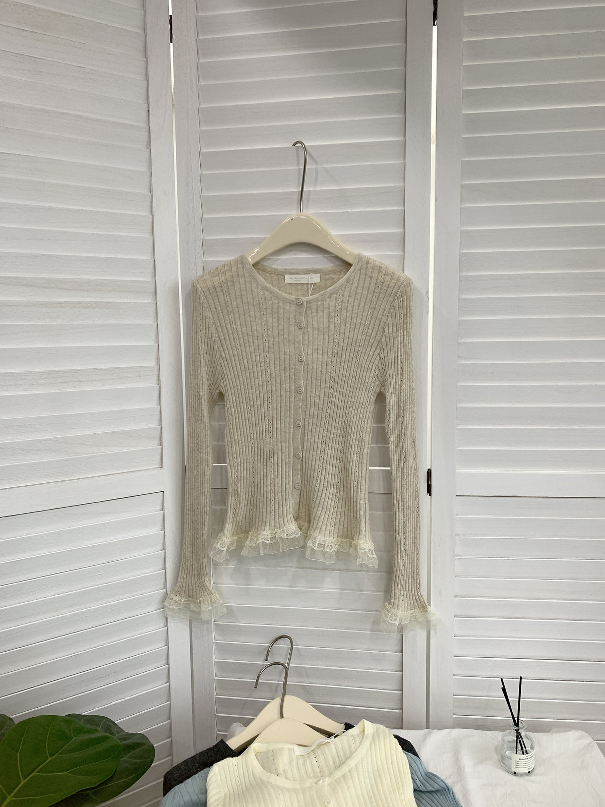 HELLO MILK TEE- 85408 拼接上衣