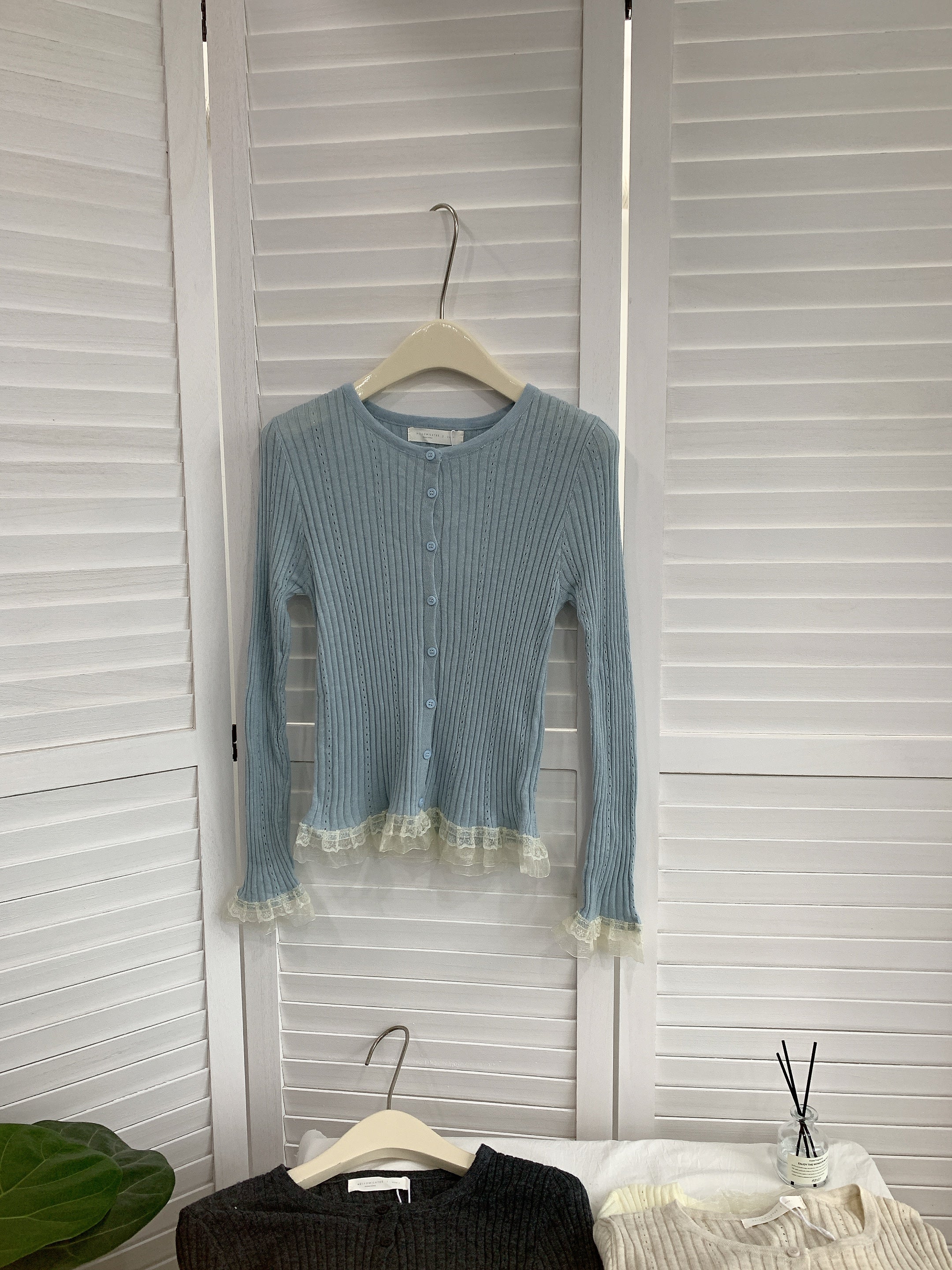HELLO MILK TEE- 85408 拼接上衣