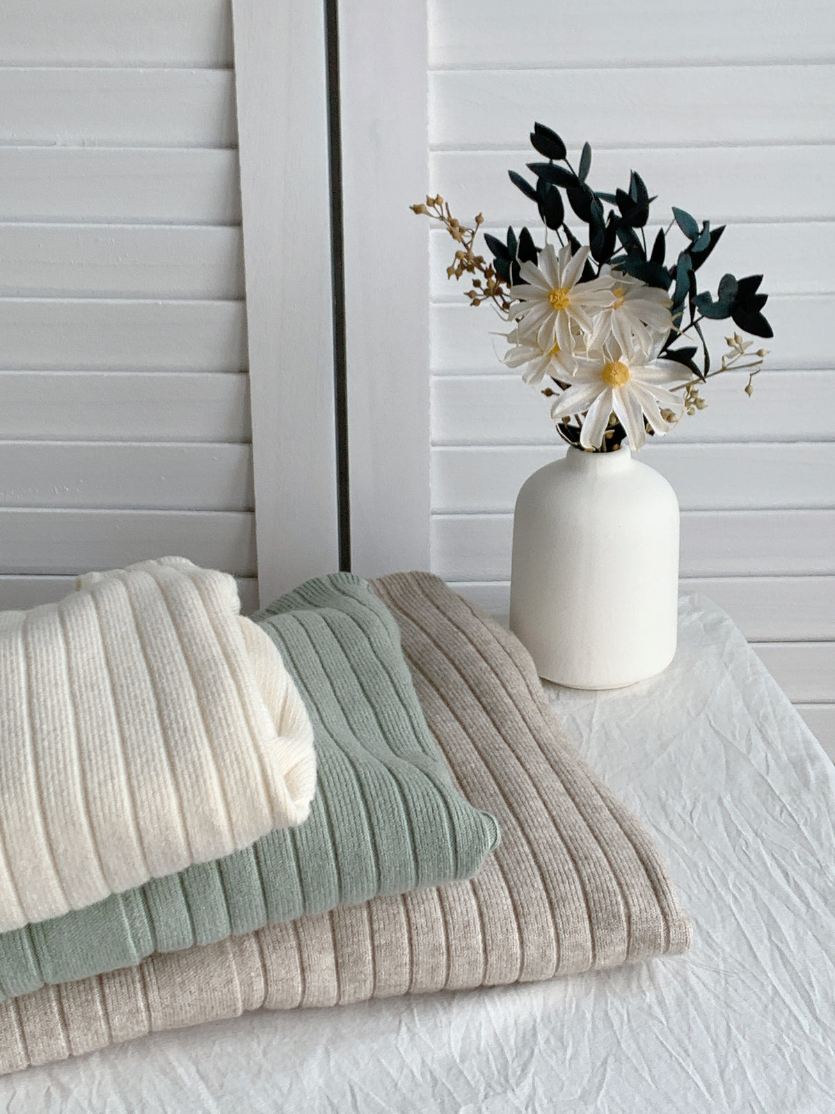 HELLO MILK TEE- 85418 坑條上衣