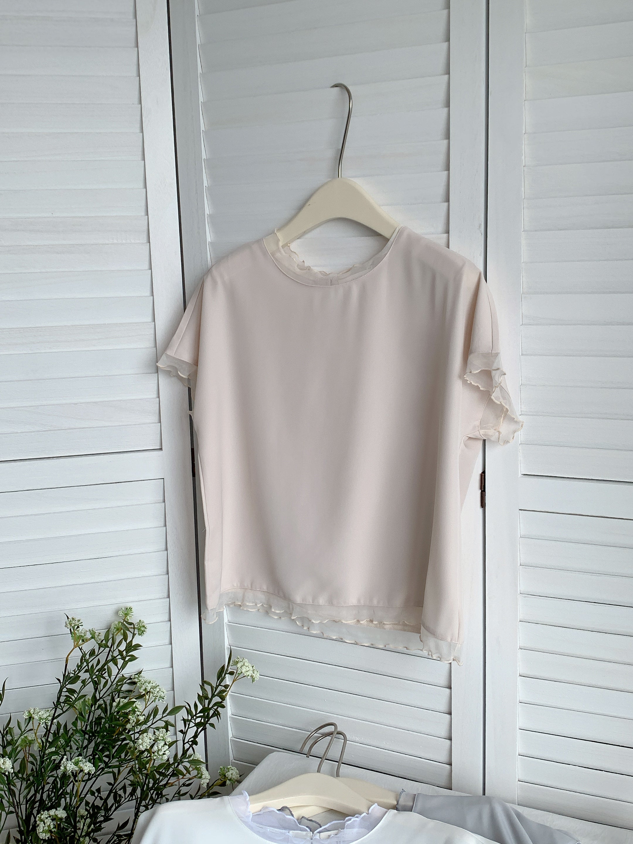 HELLO MILK TEE- 85364 百搭上衣