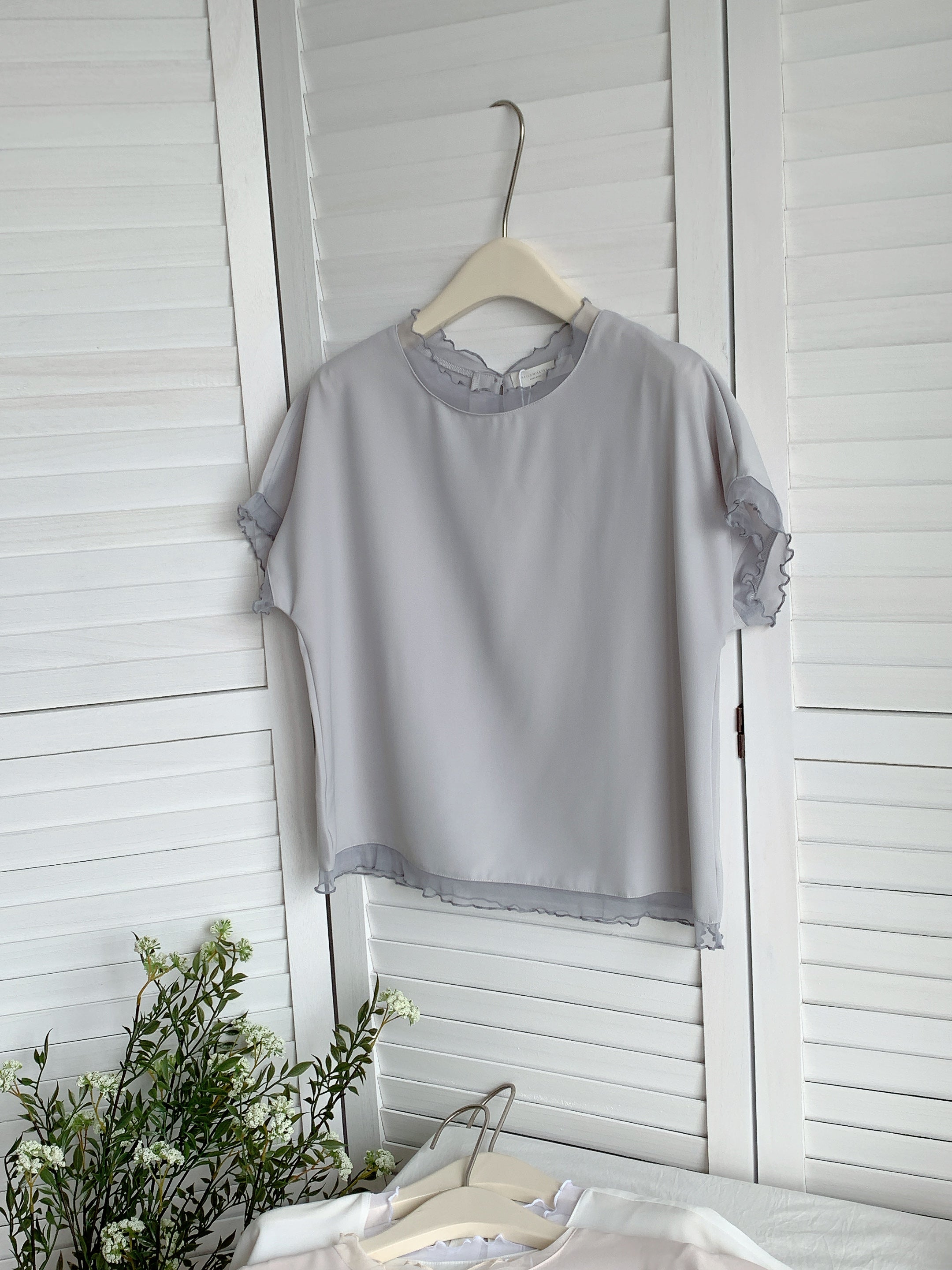 HELLO MILK TEE- 85364 百搭上衣