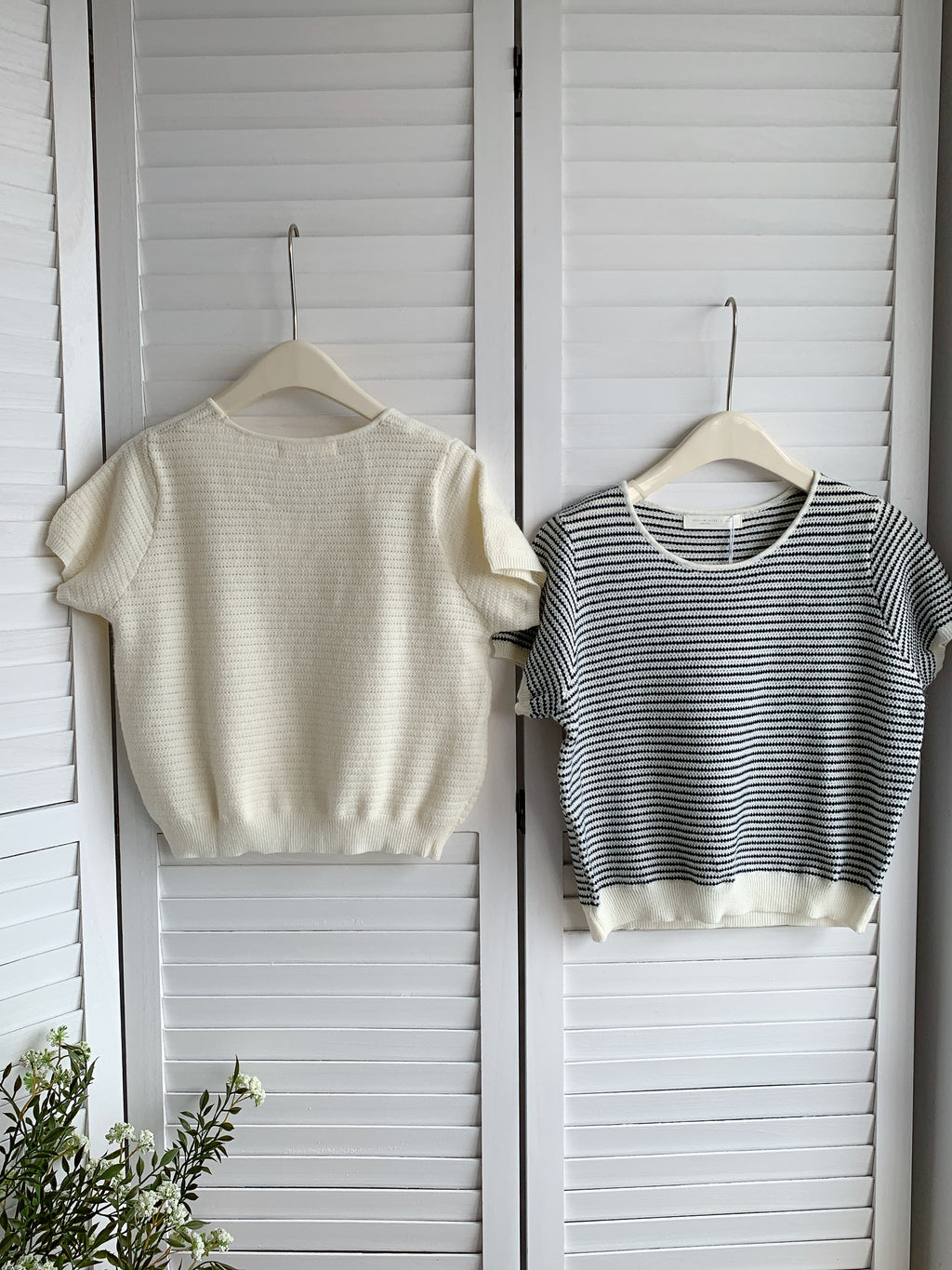 HELLO MILK TEE- 85395 圓領小衫