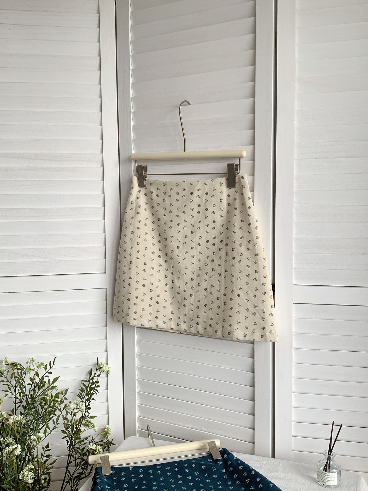 HELLO MILK TEE- 85392 甜美短裙