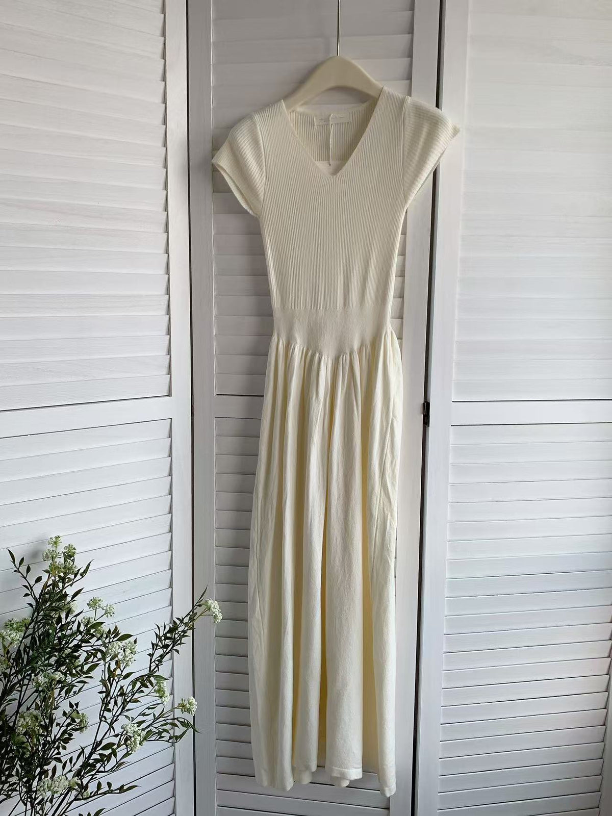 HELLO MILK TEE- 85437 短袖連衣裙