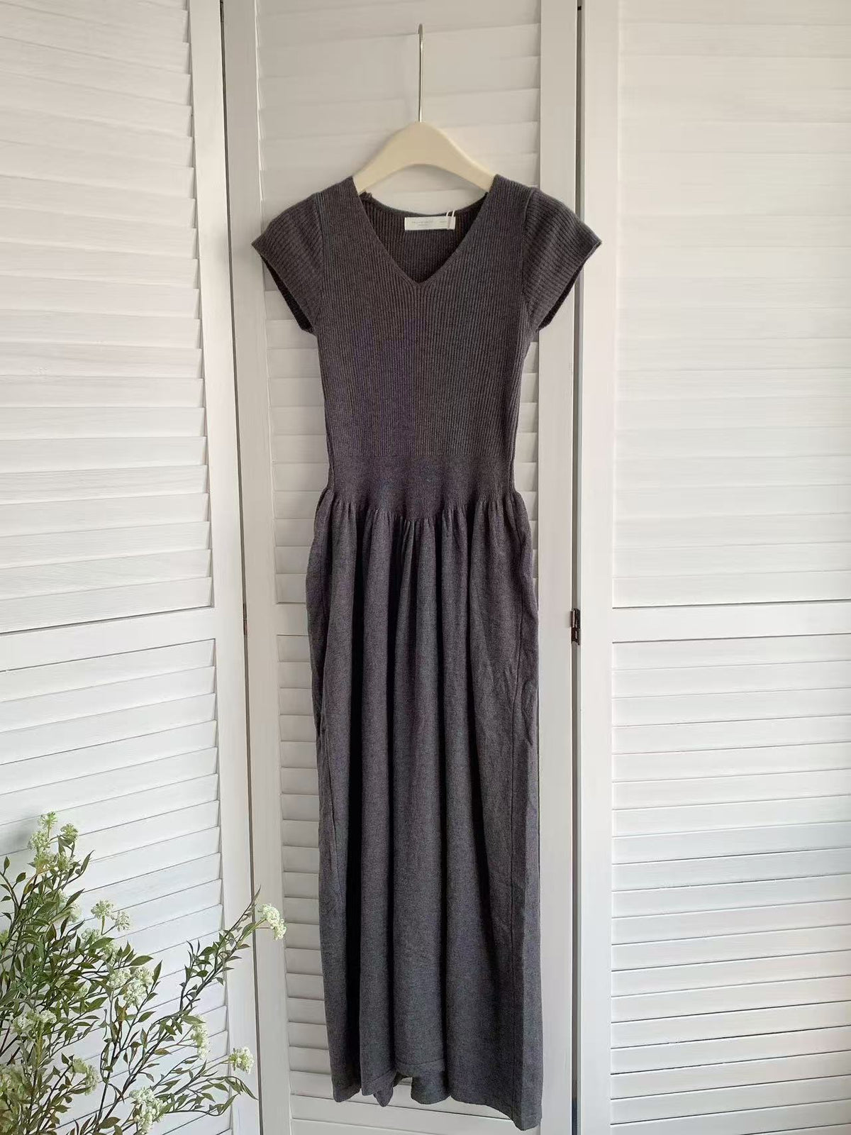 HELLO MILK TEE- 85437 短袖連衣裙