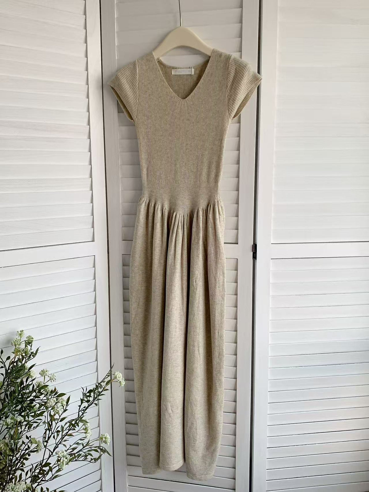 HELLO MILK TEE- 85437 短袖連衣裙