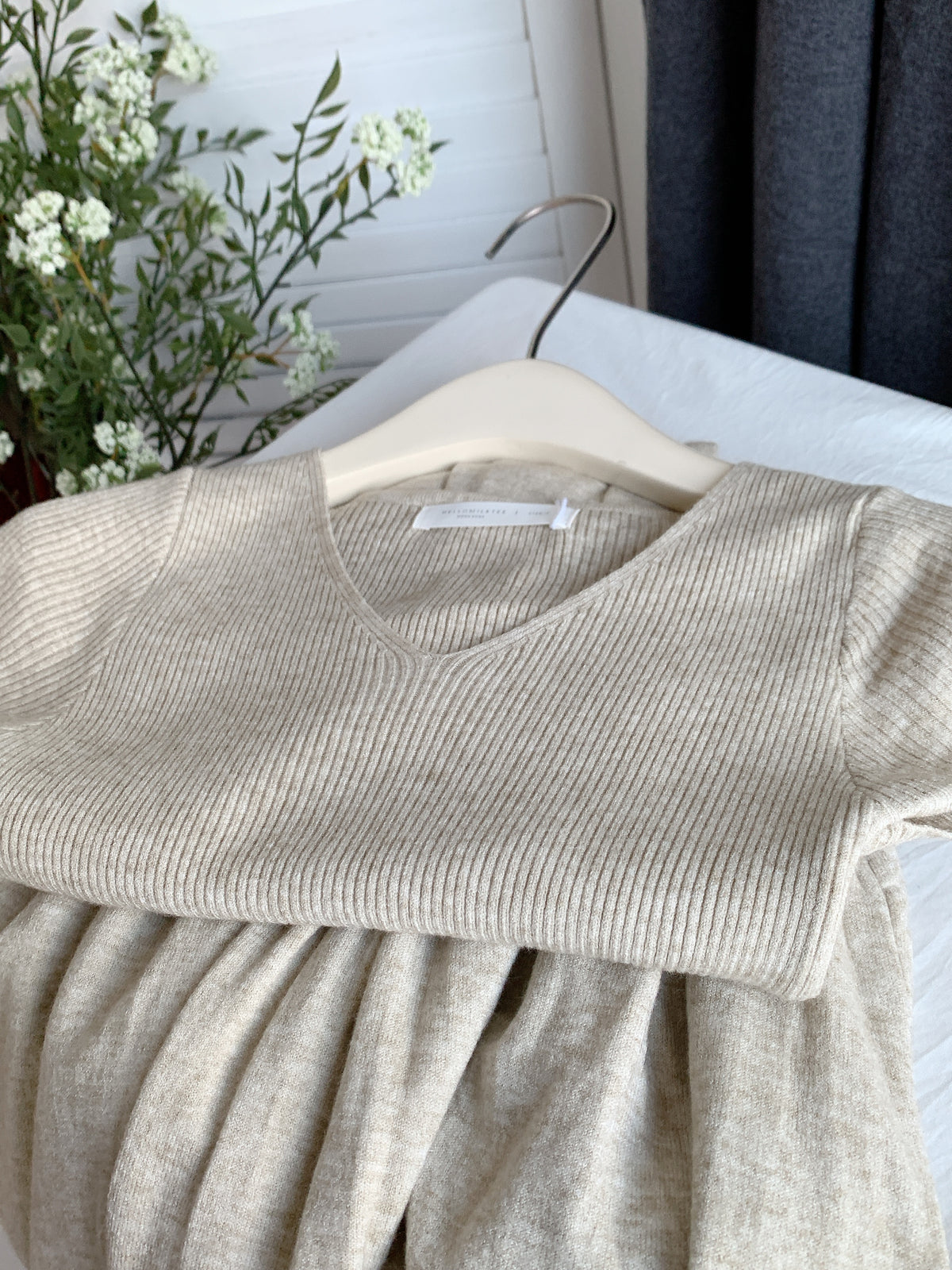 HELLO MILK TEE- 85437 短袖連衣裙