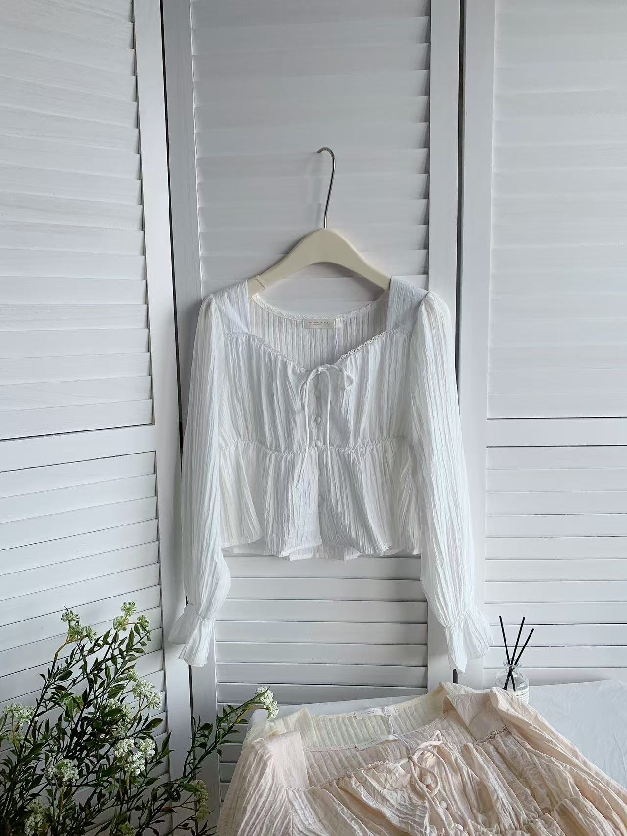 HELLO MILK TEE- 85396 甜美上衣