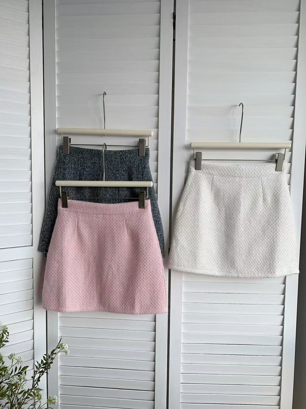 HELLO MILK TEE- 85470 針織短裙