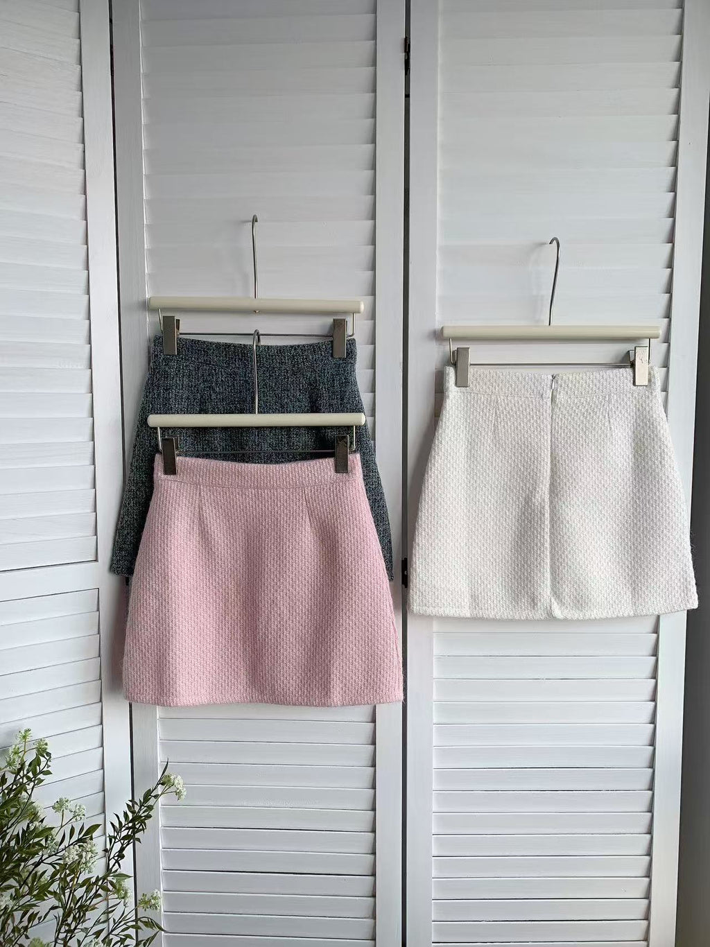 HELLO MILK TEE- 85470 針織短裙