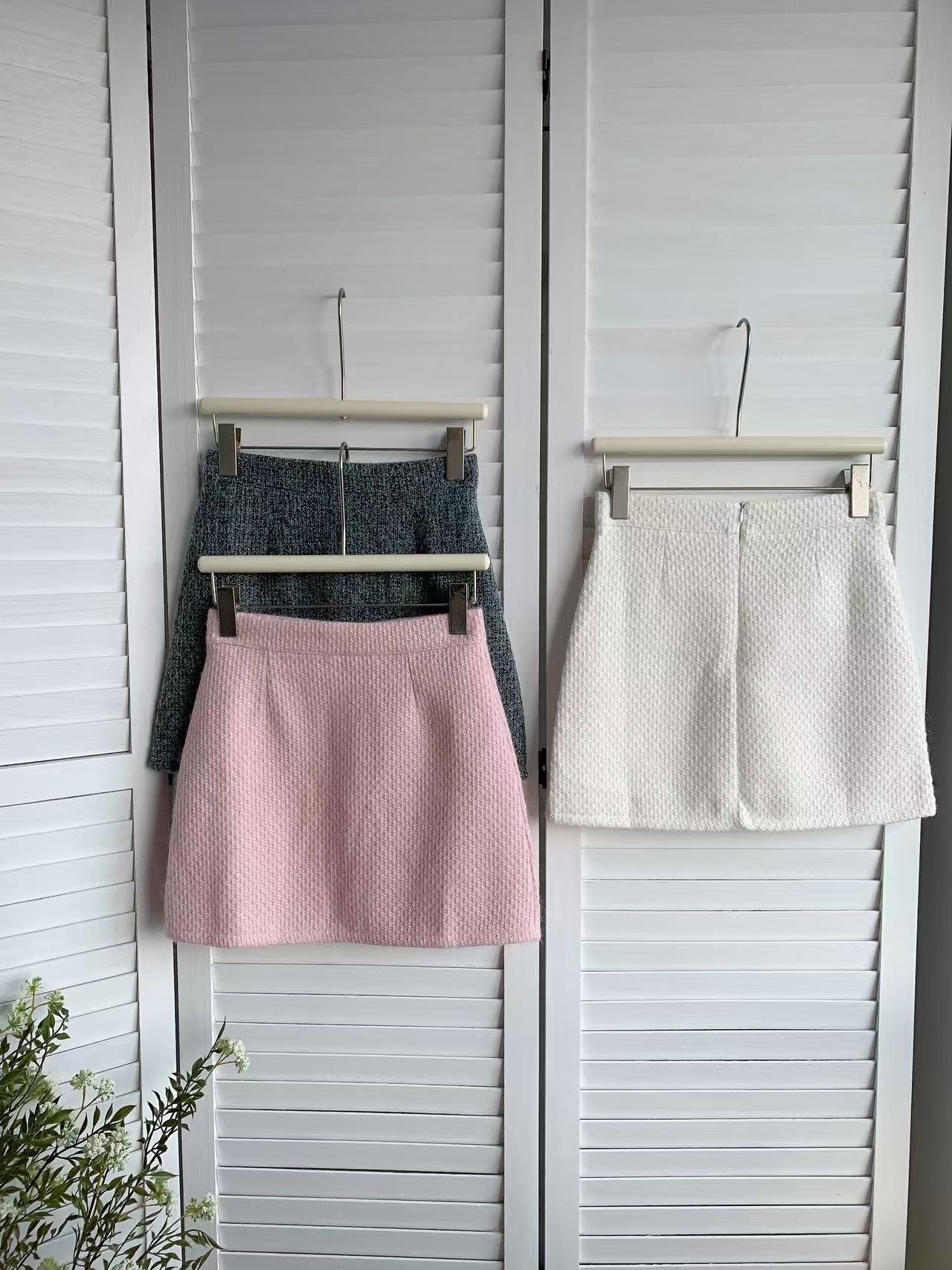 HELLO MILK TEE- 85470 針織短裙