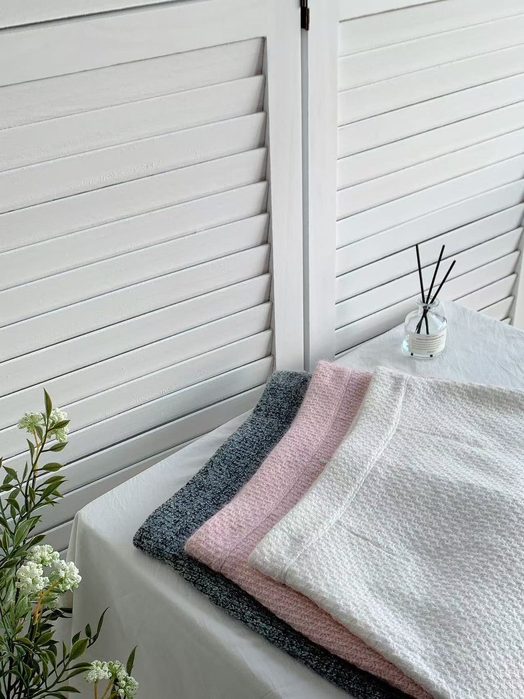 HELLO MILK TEE- 85470 針織短裙