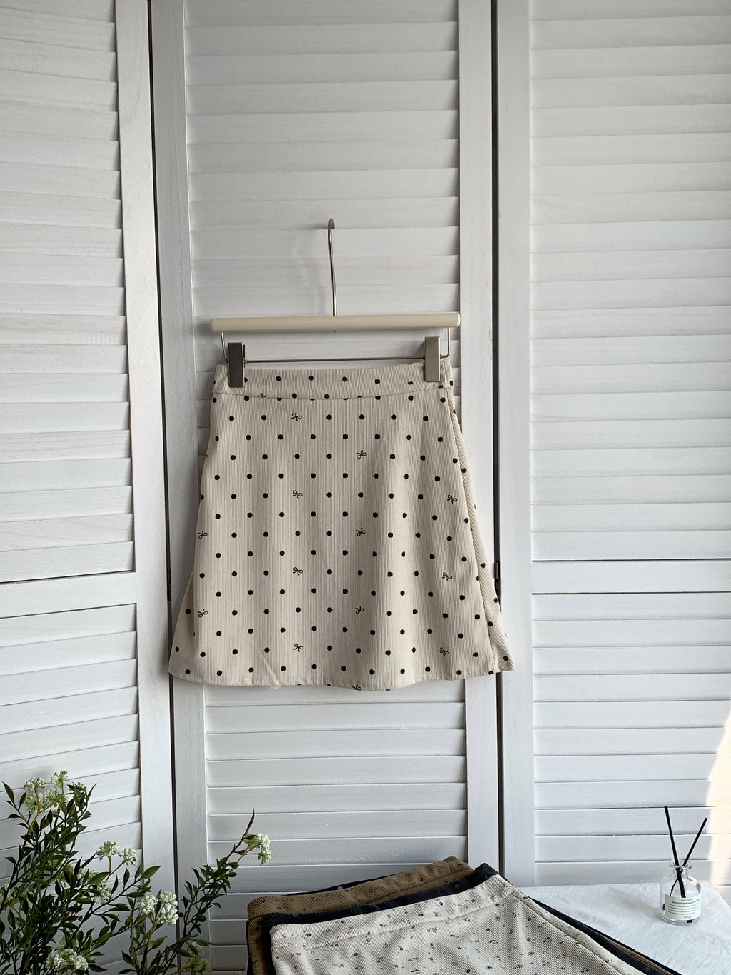 HELLO MILK TEE- 85514 百搭半裙