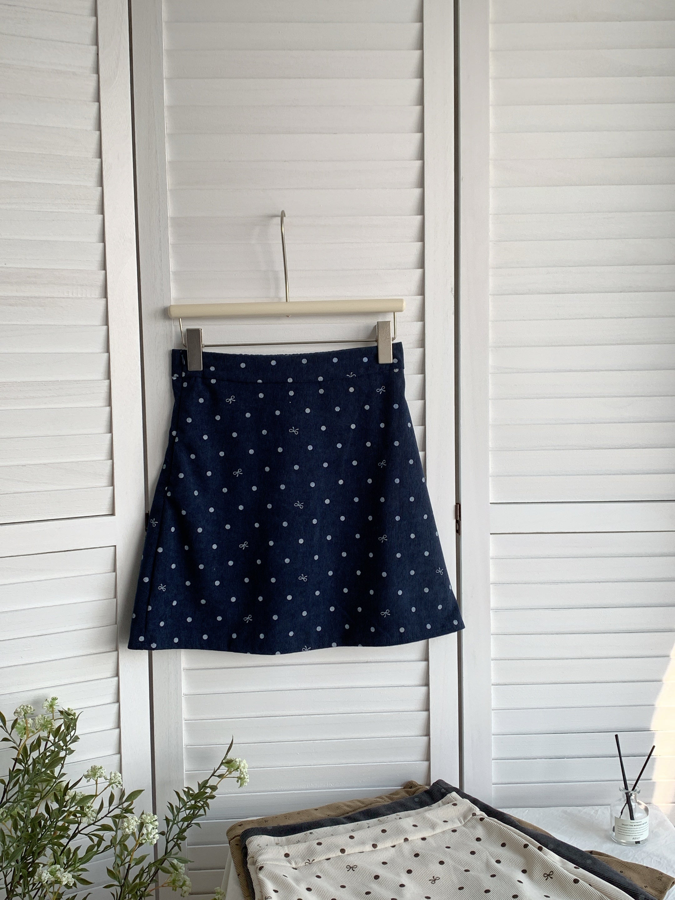 HELLO MILK TEE- 85514 百搭半裙